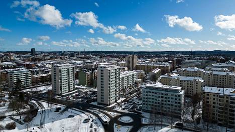 Tampere on edelleen Suomen vetovoimaisin kaupunki, kun verrataan maan sisäistä muuttoliikettä. Kuva Tampereen Amurista.