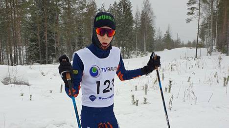Vammalan seudun Voiman Toivo Koivu hiihti Hopeasompakisassa toiseksi. 