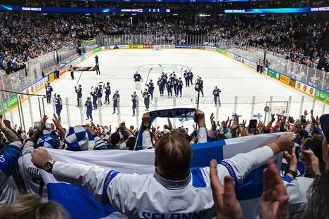 Nokia-areenan tunnelma oli katossa viime keväänä, kun Suomi voitti USA:n jääkiekon MM-kisojen välierässä.