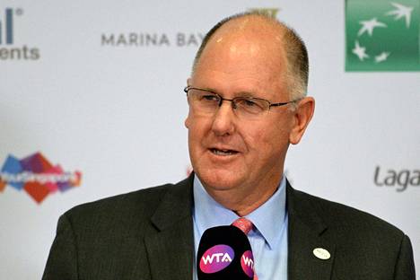 WTA:n puheenjohtaja Steve Simon arkistokuvassa viiden vuoden takaa.