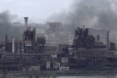 Sokkeloinen Azovstalin tehtaan alue on Mariupolin kaupungin viimeinen puolustuslinnake, jota Venäjän joukot eivät vielä ole onnistuneet täysin valtaamaan.