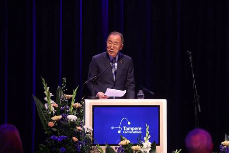 Entinen YK:n pääsihteeri Ban Ki-moon on Tampere Conversations -tapahtuman avajaisseremonian pääpuhuja. 