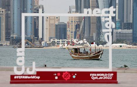 Esimerkiksi tältä näyttää kiivaasti rakentuva Doha, Qatarin pääkaupunki.