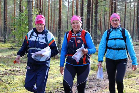 Viiden tunnin sarjaan ottivat osaa Jari Maja, Tiina Ritakorpi ja Mari Kauppila.