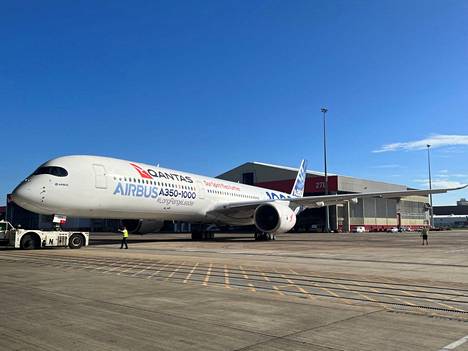 Qantas ostaa 12 uutta Airbus A350-1000 -lentokonetta.