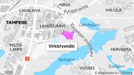 Lahdesjärvelle rakennetaan maastopyöräilymäki - Tampere - Aamulehti