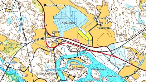 Paikalliset ehdottavat Väylävirastolle, että Kyttäläntien eritasoristeys tehtäisiin kauas länteen nyt suunnitellusta. Uusi ylikulkusilta on tarkoitus rakentaa hieman nykyisestä tasoristeyksestä Tampereen suuntaan. Ehdotettu uusi tielinjaus näkyy kartassa kirkkaanpunaisena.