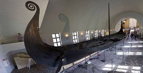 Osebergin laiva on parhaiten säilynyt viikinkilaiva.