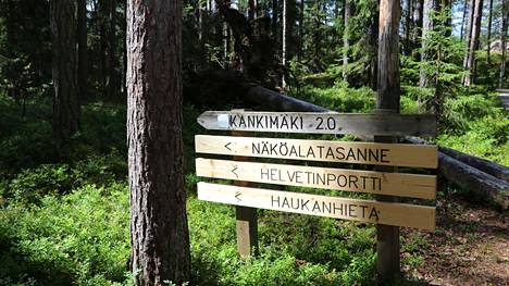Muun muassa Helvetinjärven kansallispuistoon pääsee elokuussa linja-autolla suoraan Tampereelta. Arkistokuva heinäkuun alusta.