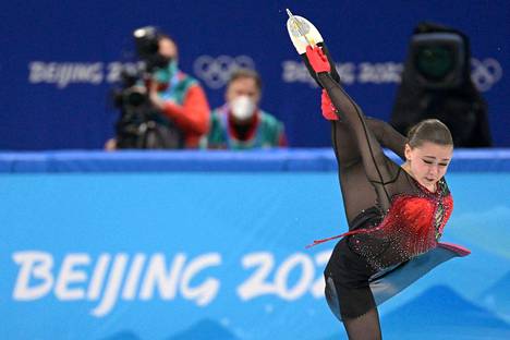 Kamila Valijeva lähti olympialaisiin ennakkosuosikkina.