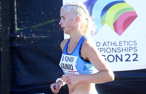 Alisa Vainio jäi ennätyksestään 33 sekuntia.
