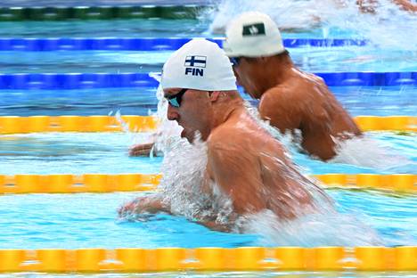 Tamperelaisuimari Olli Kokko ui aamun uinneissa uuden Suomen ennätyksen 50 metrin rintauinnissa.