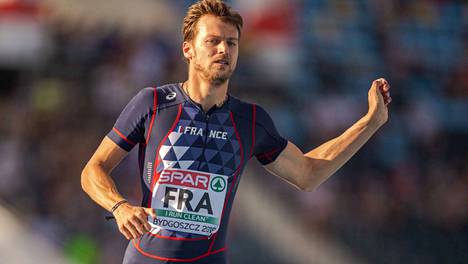 Christophe Lemaitre on 2010-luvuin menestyneimpiä eurooppalaisia pikajuoksijoita. Lemaitre juoksemassa 2019.