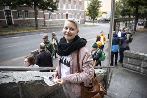 Lempääläinen Vilma Virolainen (vihr.) on päättänyt jäädä paikkakunnalle, vaikka opiskeleekin Tampereen yliopistossa. Yhtenä syynä oli juuri alueen luonto, hän kertoo.