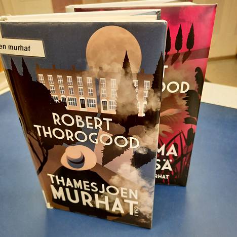 Mänttä-Vilppulan kirjaston toukokuun lukuvinkki on käsikirjoittaja-kirjailija Robert Thorogoodin dekkari Thamesjoen murhat.