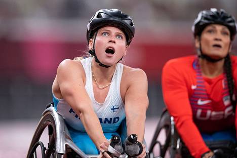 Huittislainen Amanda Kotaja oli yksi Suomen mitalisteista Tokion paralympialaisissa.