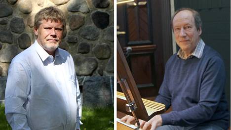Mänttä-Vilppulan seurakunnan kanttoreina ovat aloittaneet tänä keväänä Harri Mölsä (vasemmalla) ja Matti Pesonen.