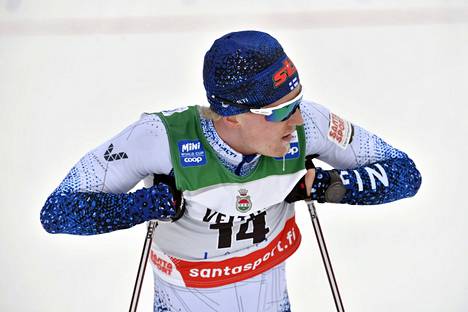 Lauri Lepistö sijoittui sunnuntain kilpailussa kolmanneksi.