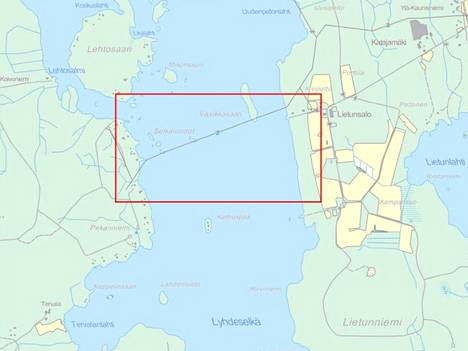 Pekanniemen–Koikantien työmaalla Mänttä-Vilppulassa osa uusista kaapeleista on vesistökaapelia.