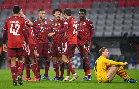 Barcelonan tuskainen lohkovaihe päättyi keskiviikkoiltana vierastappioon Bayern Münchenille.