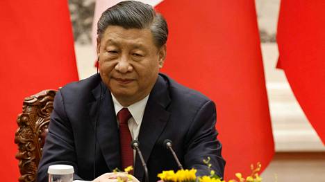 Kiinan presidentti Xi Jinping Pekingissä 6. huhtikuuta.