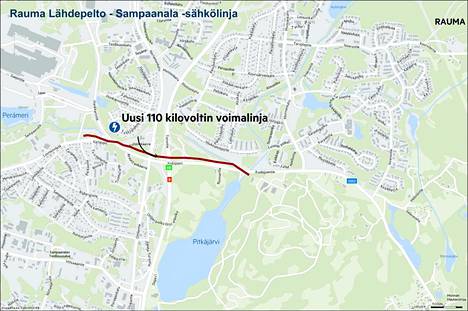 Rauman eteläosaan uusi voimalinja - Satakunta - Satakunnan Kansa