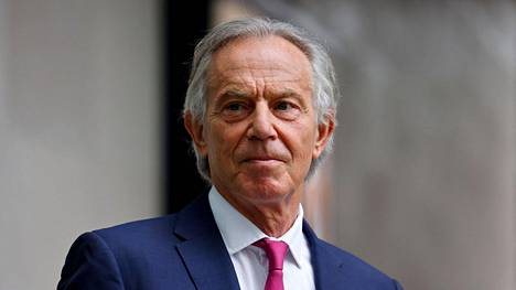 Britannian entinen pääministeri Tony Blair kuvattuna Lontoossa kesäkuussa 2021.