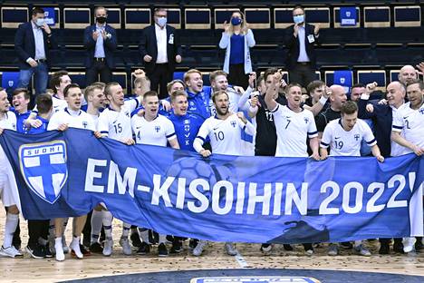 Suomi varmisti paikkansa miesten futsalin EM-kisoihin tammikuulle 2022 Vantaalla huhtikuussa 2021-