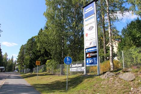 Sastamalan työttömyys jatkaa laskuaan. Kuva Sastamalan Yrityspuisto Sykkeen liittymästä.