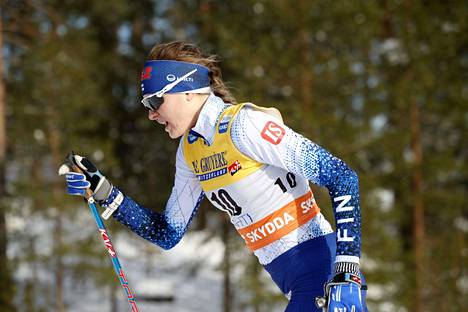 Eveliina Piippo sijoittui helmikuun lopussa 34:nneksi maailmancupin kympillä (p) Lahdessa.
