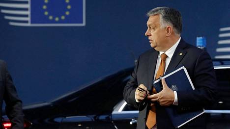 Unkari vastustaa venäläisöljyn tuontikieltoa. Unkarin pääministeri Viktor Orbán osallistui EU-kokoukseen viime lokakuussa Brysselissä.