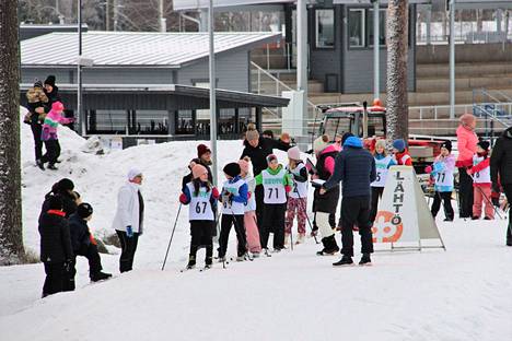 Kankaanpään alakoulujen väliset hiihtokilpailut käytiin keskiviikkona liikuntakeskuksen maastossa.