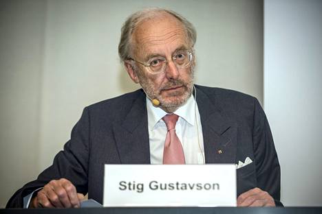 RMC:n hallituksen puheenjohtaja Stig Gustavson.