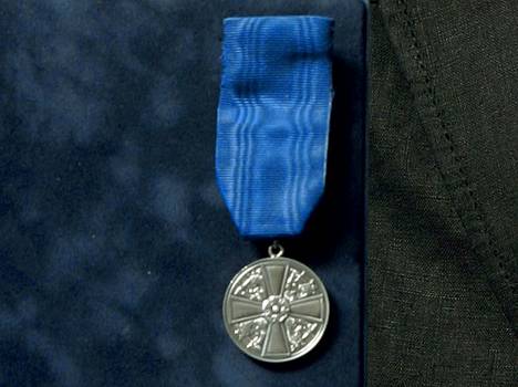 Tasavallan presidentti myönsi Valkeakoskelle myös yhden Suomen Valkoisen Ruusun I luokan mitalin.