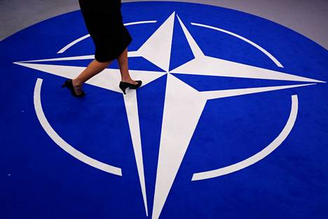 Ruotsin pääministeripuolue sosiaalidemokraatit ei ole kertonut kantaansa Nato-jäsenyyteen. Kuva on Naton päämajasta Brysselistä.