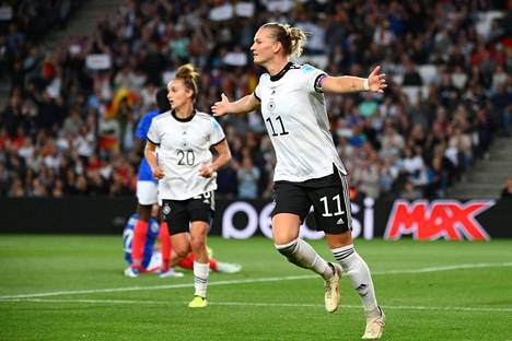 Saksa voitti naisten EM-jalkapallon välierässä Ranskan 2–1