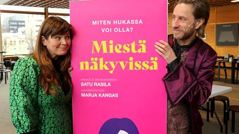 Miska Kaukonen on Emma Teatterin vakiokasvoja. Maarit Poussa nähdään Naantalin lavalla ensimmäistä kertaa.