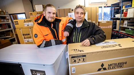 Lasse ja Jari Saustamo ovat kylmäasennuksen paikalliset kasvot. Luotettava ja toimiva yhteistyö Scanofficen kanssa on jatkunut jo yli 20 vuotta.
