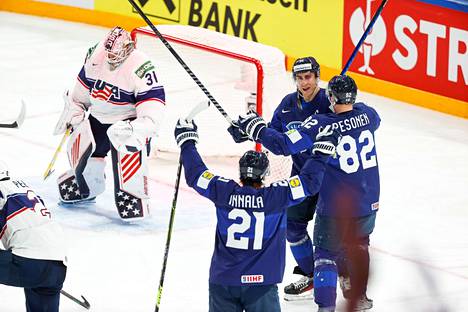 Suomi voitti USA:n käynnissä olevan turnauksen alkulohkon ottelussa. 