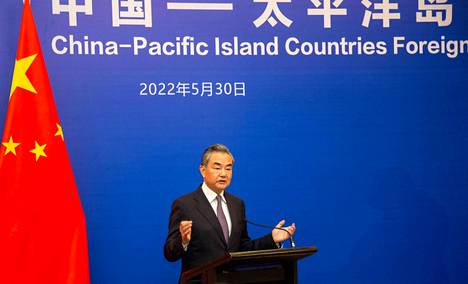 Kiinan ulkoministeri Wang Yi vieraili Fidzhin pääkaupungissa Suvassa.