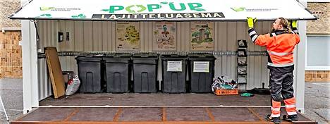 Lounais-Suomen jätehuolto korostaa, että isoja kuormia ei oteta vastaan vaan ne on vietävä suoraan lajitteluasemalle. 