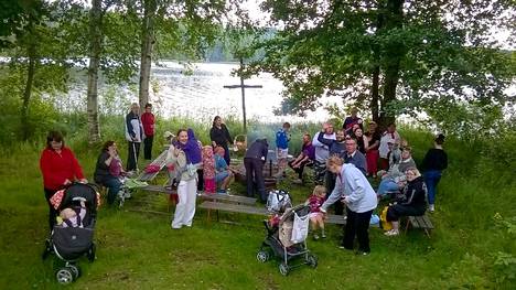 Kiikan Leiriaholla pidetään taas tänä kesänä useita leirejä. Kuva on Leiriaholta vuodelta 2015.