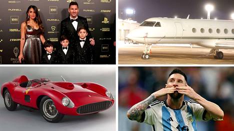 Lionel Messin arvioidaan tienanneen yli miljardin huikean uransa aikana. 
