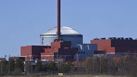 Olkiluodon ydinvoimala-alue Eurajoella 8. toukokuuta 2021.