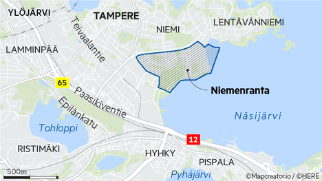 Tampereen kaupunginosat: Lintuhytti, Risso, Vuores ja Niemenranta - Tampere  - Aamulehti