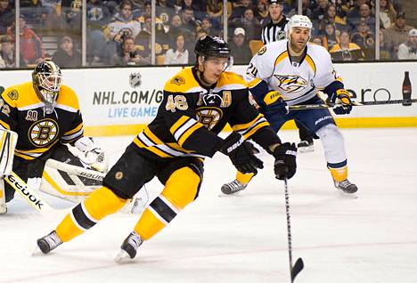 David Krejci muistetaan parhaiten Boston Bruinsista, jossa hän pelasi koko mittavan NHL-uransa ajan.