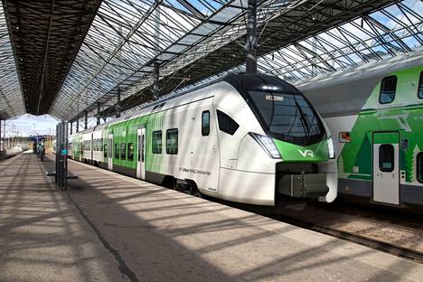 VR on ostanut uusia lähijunia sveitsiläiseltä Stadlerilta. Uudet junat tulevat liikenteeseen keväästä 2026 lähtien. Havainnekuvassa uusi junamalli.