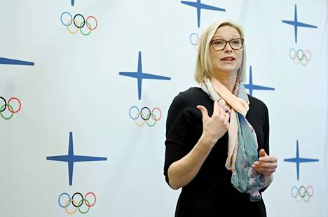 Taina Susiluoto valittiin huhtikuussa Suomen olympiakomitean toimitusjohtajaksi.