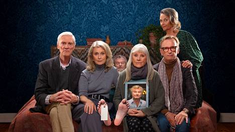 Sarjan näyttelijät ovat ikäpolvensa ruotsalaistähtiä: Claes Månsson (vas.), Lena Endre, Peter Dalle, Ulla Skoog, Johan Ulveson ja Suzanne Reuter.