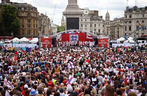 Englannin mestaruutta juhlittiin sankoin joukoin Lontoossa elokuun 1. päivä.